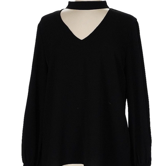 CeCe Tops - Cece Black V-Neck Blouse